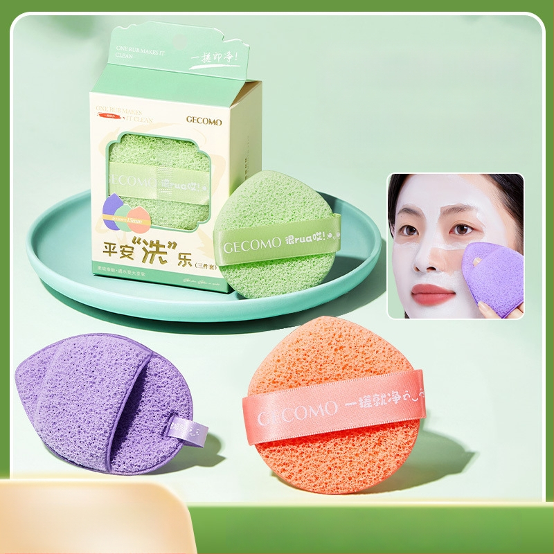 Gecomo veido valymo pūdelis su kilpa — minkštas, odai draugiškas, greitai putoja, gilus valymas; pakuotė 600 vnt.; Medžiaga: Kita; Importas: Ne