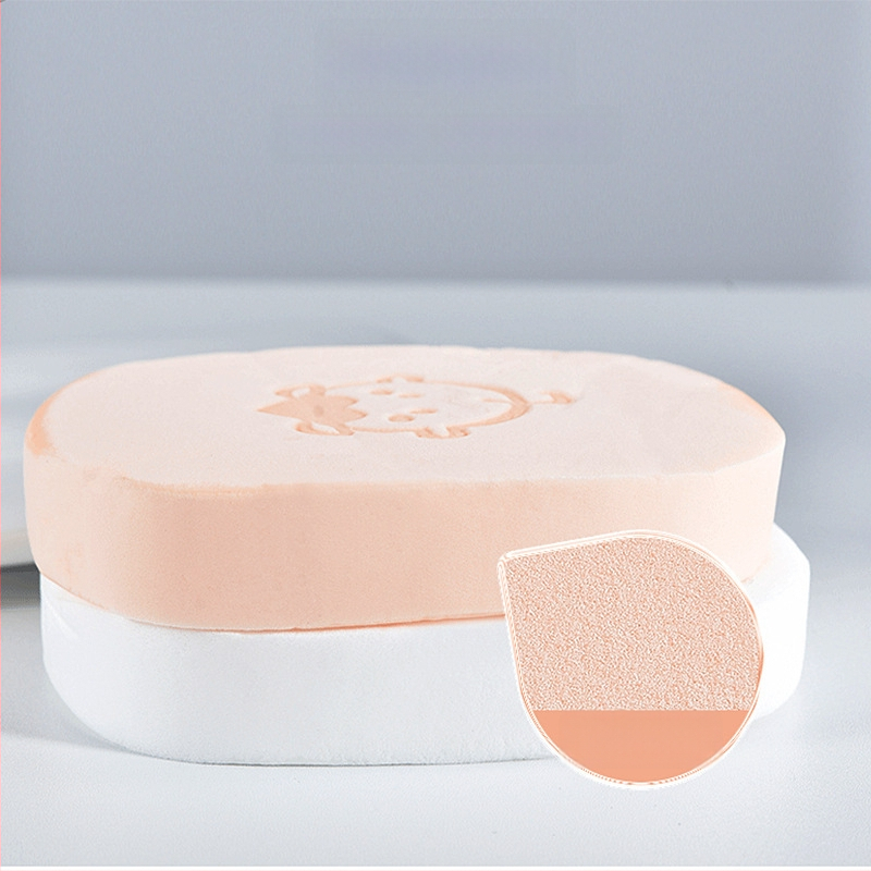 Marianne PVA veido valymo kempinėlė, švelnus eksfoliacijos kūdikiškos odos efektui, dviejų dalių rinkinys