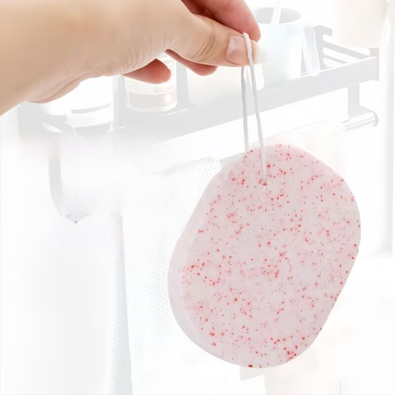 Veidojimo plovimo kempinė veidui, storėjusi ir labai sugerianti, skirta giliam veido valymui