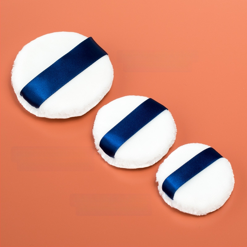 ilbu Sausas pudros pūdelis, medvilnė, flokotas, 3 vnt