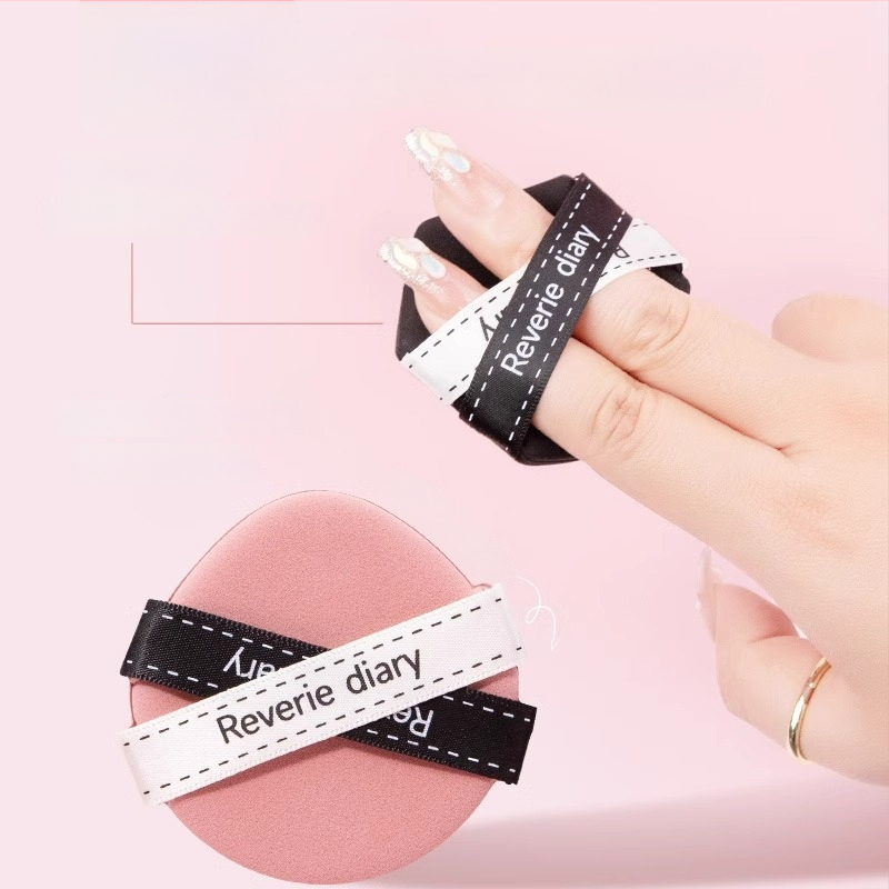 Shengwang dviejų funkcijų pudrinio kempinėlė (sausa/mokra) iš natūralios kempinės – lašinio formos ir netolygus kontūras, pakuotė 135 vnt