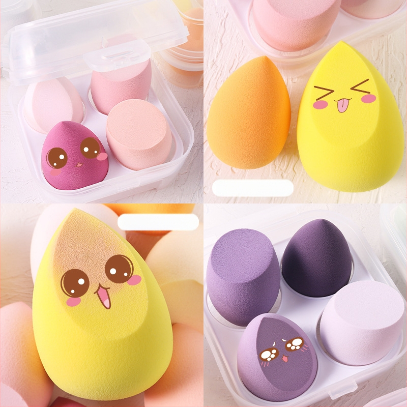 Makiažo kempinė – neabsorbuoja pudros, dvigubo naudojimo drėgna/sausa, oro pagalvėlė pudrai, itin švelni tekstūra