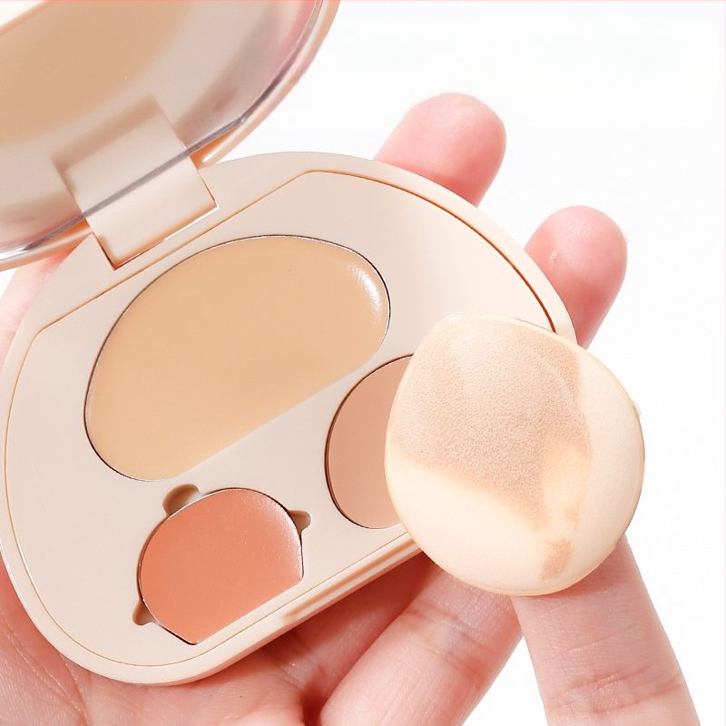 Xixi pudros kempinė – sausam/mirkaniam naudojimui, nestandartinės formos, hidrofilinis poliuretanas, 5 vnt. komplektas