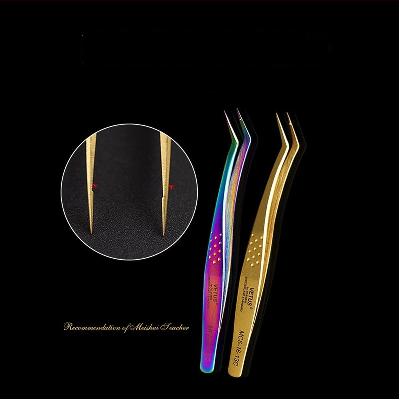 VETUS blakstienų pincetai, nerūdijantis plienas, universalus naudojimas, be importo