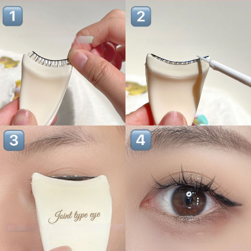 BQI rinkinys pradedantiesiems: mini blakstienų garbavimo priemonės, pincetai ir klipas (pakuotė 1008 vnt.)