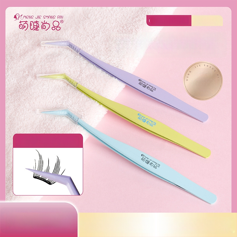 Pradedantiesiems skirtos blakstienų žnyplutės su nano danga ir anti prilipimo danga — nerūdijančio plieno