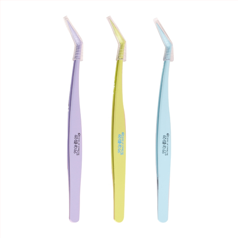 Pradedantiesiems skirtos blakstienų žnyplutės su nano danga ir anti prilipimo danga — nerūdijančio plieno