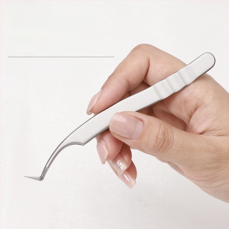 Blakstienų plėtimo pincetai - nerūdijantis plienas, Jin Tenghui prekės ženklas, įrankis lenkimo blakstienoms