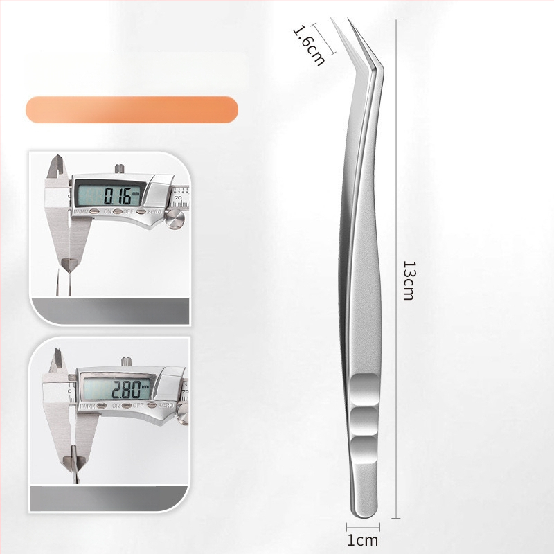 Blakstienų plėtimo pincetai - nerūdijantis plienas, Jin Tenghui prekės ženklas, įrankis lenkimo blakstienoms