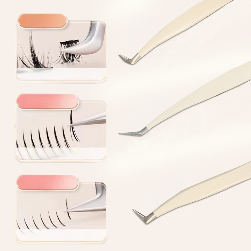 Blakstienų pincetas ir suktuvė pradedantiesiems — nerūdijantis plienas, prekės ženklas Little Fish, bendras naudojimas