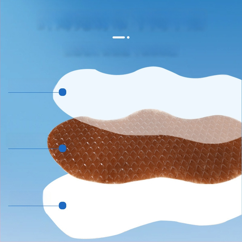 Mugwort pagrindu hidrogelinis nosies pleistras vaikams ir suaugusiems, nosies užsikimšimo palengvinimas, moksibustijos pleistras, pritaikymas galimas