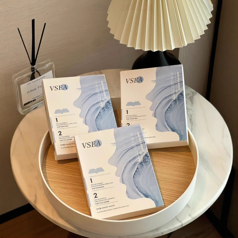 Vsea giliavandeninių mineralių nosies pleistrai – porų susiaurėjimas, inkštirų šalinimas, hidratacija, odos tonas šviesinimas, T-zonos priežiūra