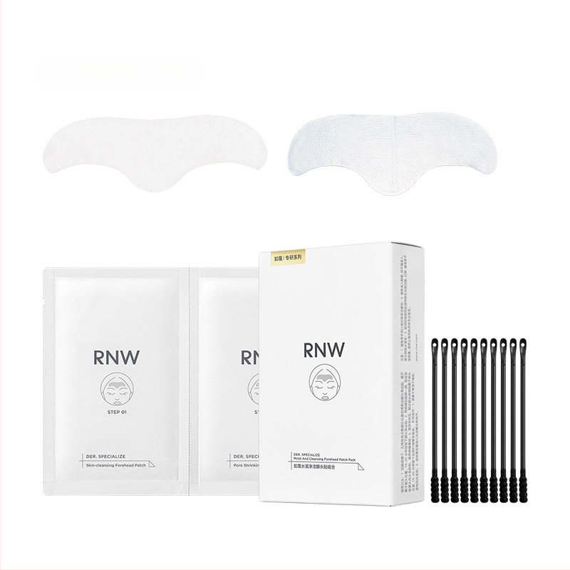 RNW nosies pleistras juodų dėmių šalinimui – T-zonos priežiūra, 10 pleistrų, pašalina juodus taškus, ramina ir minkština odą, tinkamas normaliam, riebiam, sausam ir mišriam odos tipui