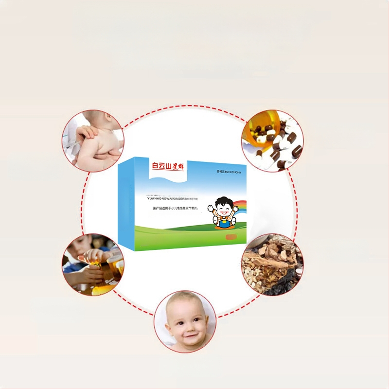 Vaikų pleistrų rinkinys Baiyun Mountain Star Group, audinio medžiaga, vienkartinis naudojimas, audinio stilius, pakuotė