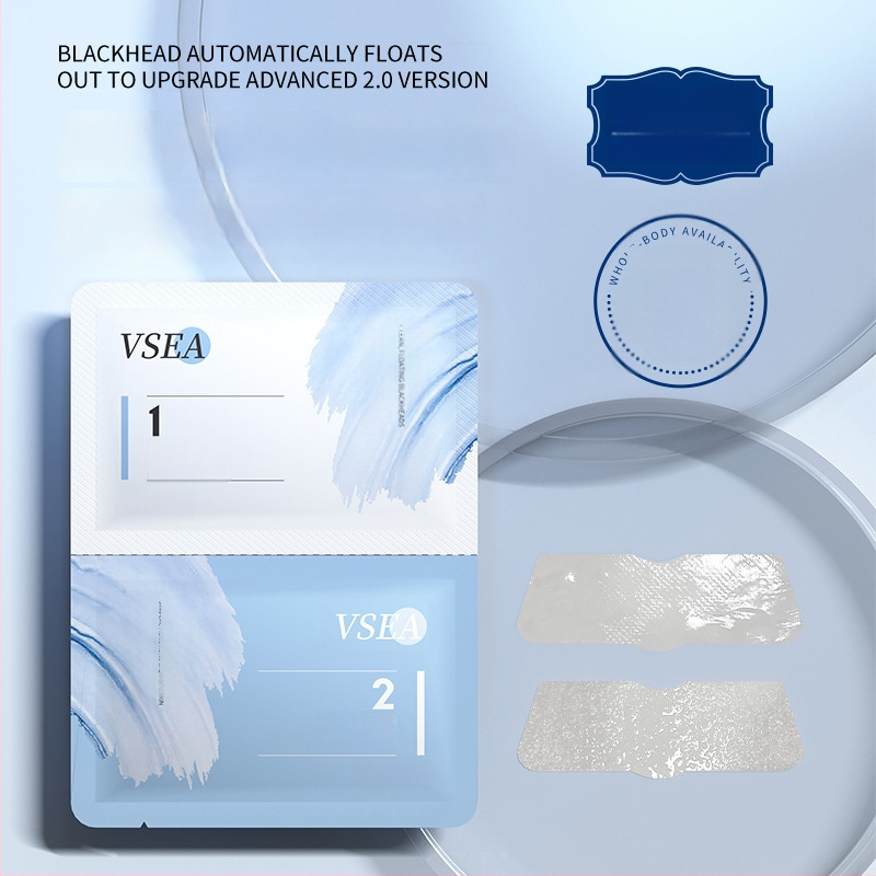 Vsea giliavandeniniai mineraliniai nosies pleistrai giluminiam porų valymui – pašalina juodus taškus, susiaurina poras, drėkina odą; tinka normaliems ir mišriems odos tipams.