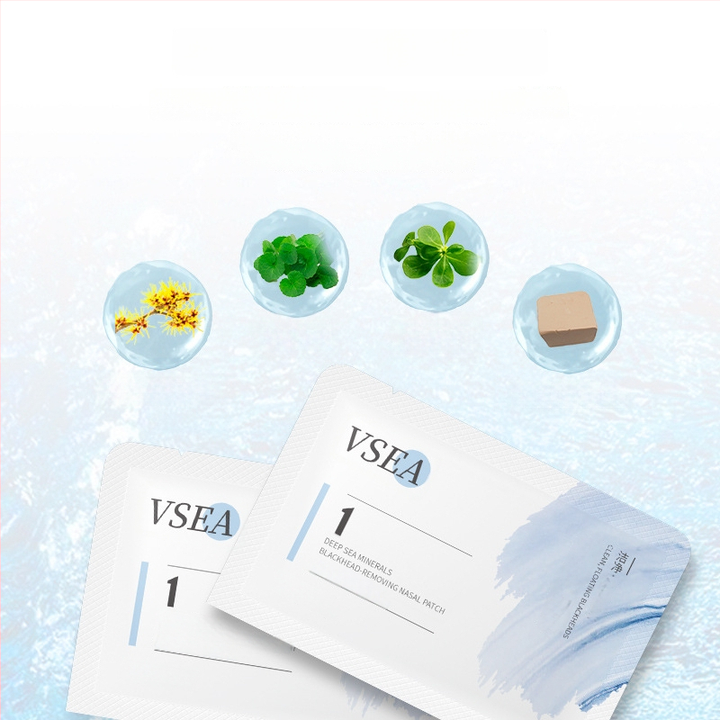 Vsea giliavandeniniai mineraliniai nosies pleistrai giluminiam porų valymui – pašalina juodus taškus, susiaurina poras, drėkina odą; tinka normaliems ir mišriems odos tipams.