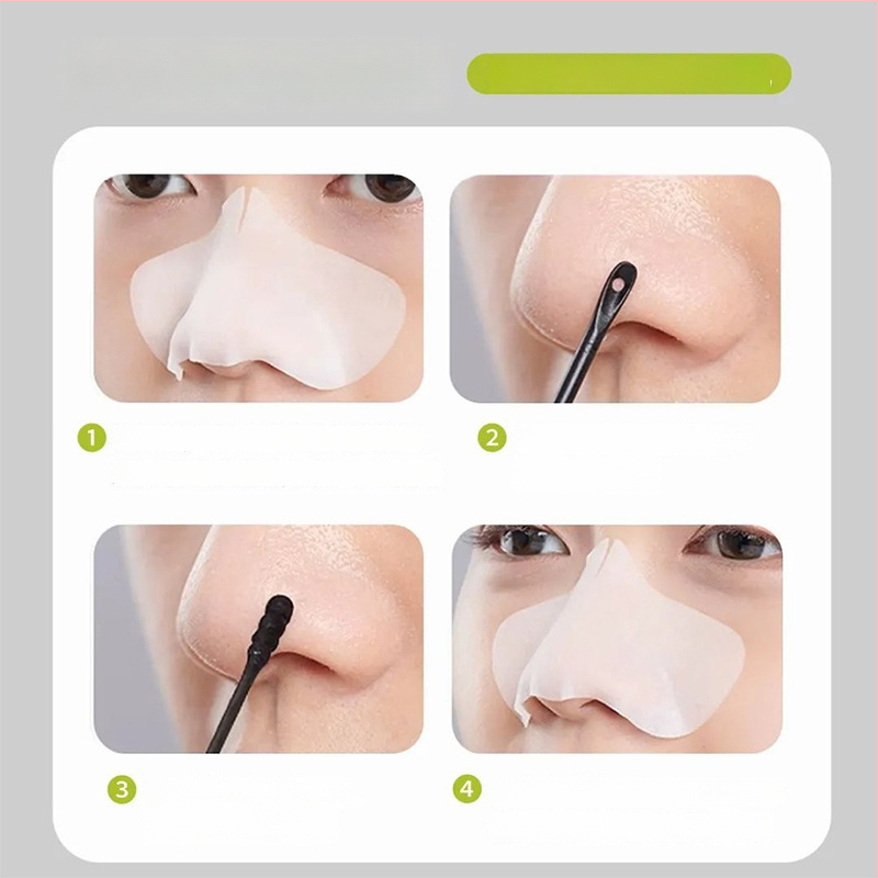 Nosies pleistrų rinkinys porų sutvarkymui ir juodųjų dėmių šalinimui (T-zonos priežiūra · 6 g×5 + 4 g×5 pleistrai · Mengtu Li Xue · Tinka normaliai/ riebiai/ mišriai/ sausai/ jautriai odai · Galiojimo laikas 3 metai)