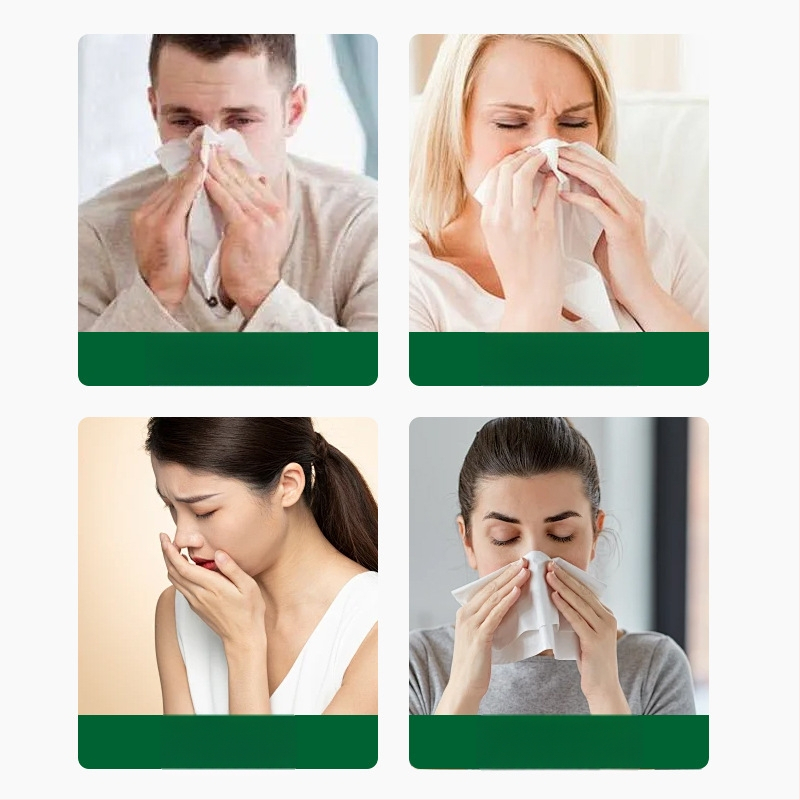 Thai Longan Rhinitis Patch – Nosies užgulimo, čiaudėjimo ir slogos palengvinimas; universali oda, OEM prekės ženklas