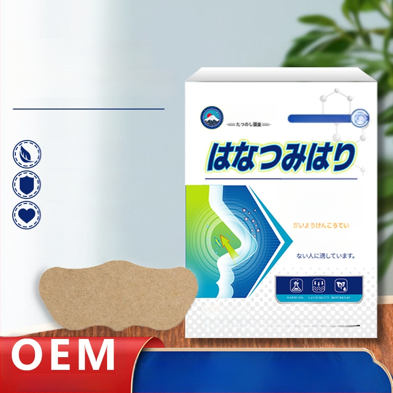 Long xixiang nosies pleistras nosakimui nosies užgulimui ir slogai, kvėpuojantis augalinis kvapas, įprastos specifikacijos