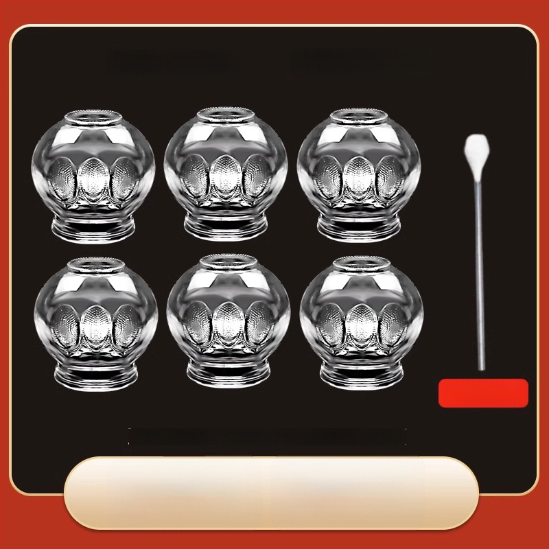 Stikla cupping komplekts Morning Industry mājas lietošanai – tradicionālā ķīniešu medicīna ierīce