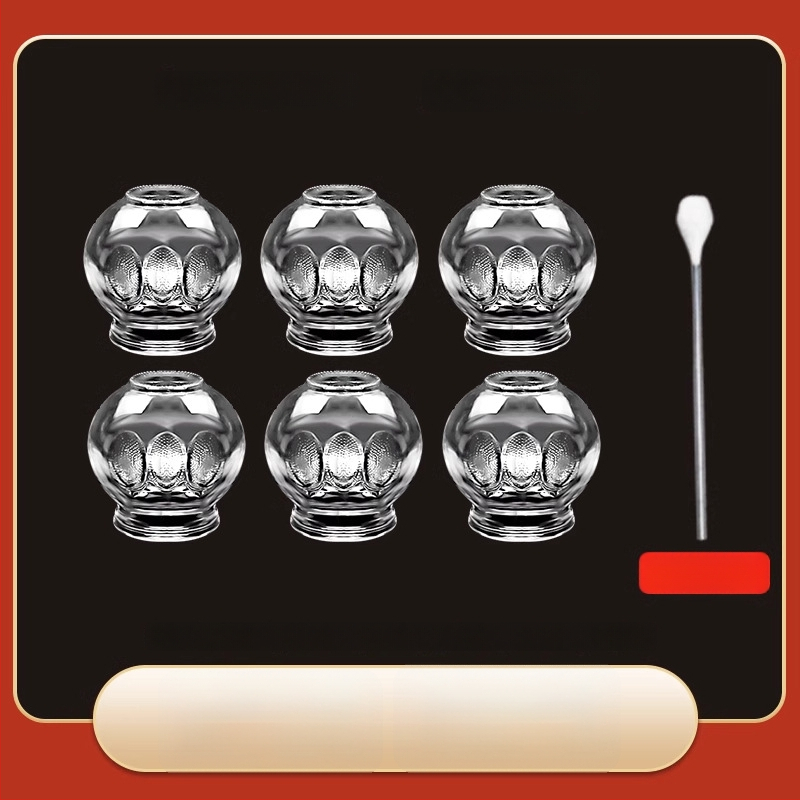 Stikla cupping komplekts Morning Industry mājas lietošanai – tradicionālā ķīniešu medicīna ierīce