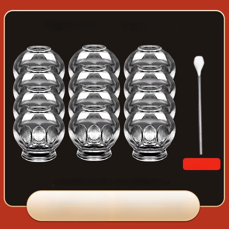 Stikla cupping komplekts Morning Industry mājas lietošanai – tradicionālā ķīniešu medicīna ierīce