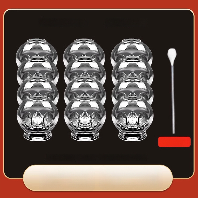 Stikla cupping komplekts Morning Industry mājas lietošanai – tradicionālā ķīniešu medicīna ierīce