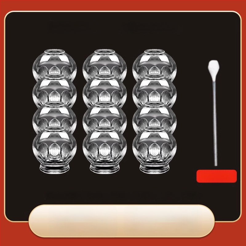 Stikla cupping komplekts Morning Industry mājas lietošanai – tradicionālā ķīniešu medicīna ierīce