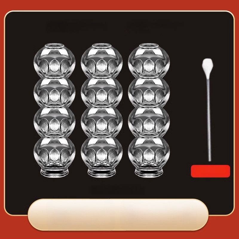 Stikla cupping komplekts Morning Industry mājas lietošanai – tradicionālā ķīniešu medicīna ierīce