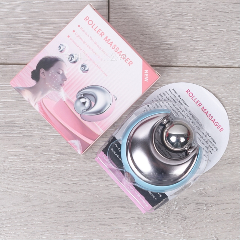 Roostevabast terasest rullmassaaž külmkompressiooniks naha hoolduseks, 1 kiirus, kodus kasutamiseks