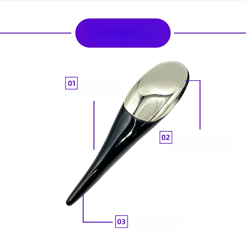 Silma hoolduse tööriist: silma kreemi aplikaator ja massaaž – tsink-sulam, manuaalne, elektrit pole, silmaümbruse piirkonnale (Kaisheng)