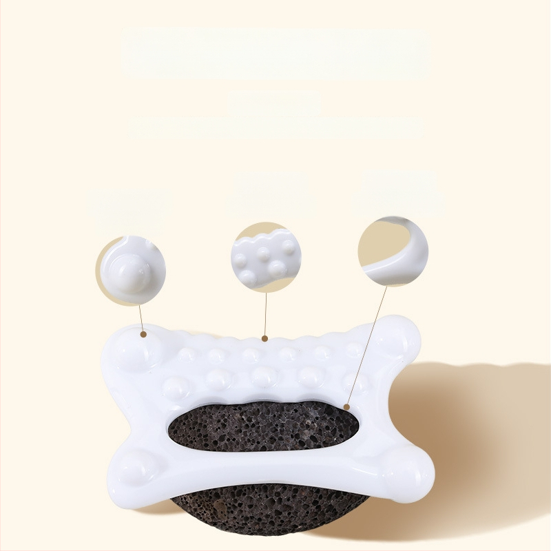 Guasha masāžas plāksne Saint Yuekang (Materiāls: dabiskā sveķu; Svars: 56 g; Iepakojums: 200 gab.; Piemērots veselības masāžai)