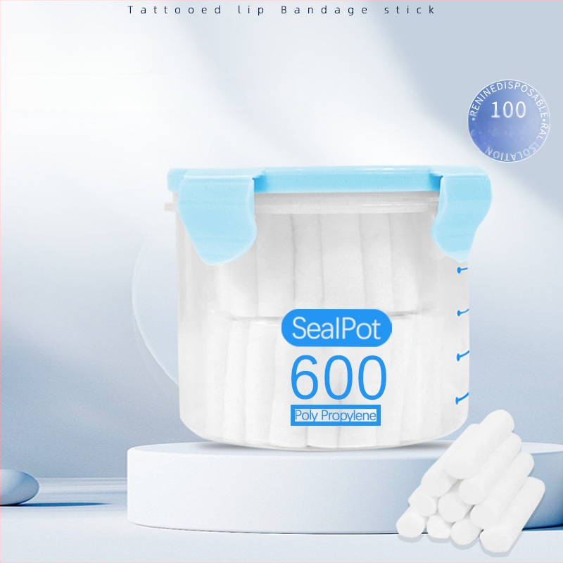 Vienkartinis lūpų tempimo įrankis polupermanentinėms lūpų tatuiruočių procedūroms, lūpų balinimas ir kontūro piešimas (100 vnt.)