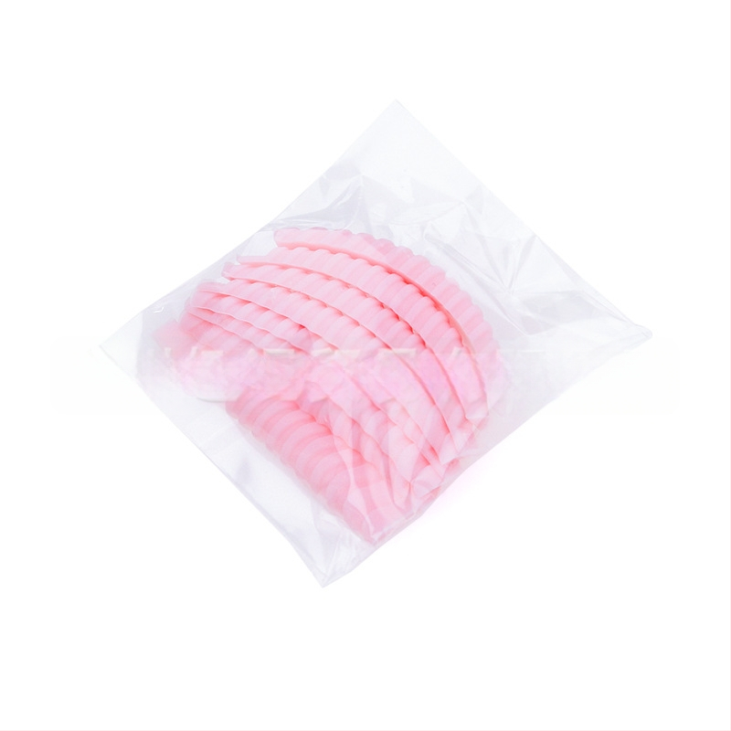 Funmix Blakstienų garinimo komplektas, 4 minkšti silikono tarpikliai su vertikaliu raštu, 3D blakstienų pratęsimo įrankis