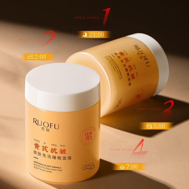 Veido kaukė – krem-gelis su Astragalu – drėkinimas, anti-age efektas, tonuso stiprinimas ir odos šviesinimas