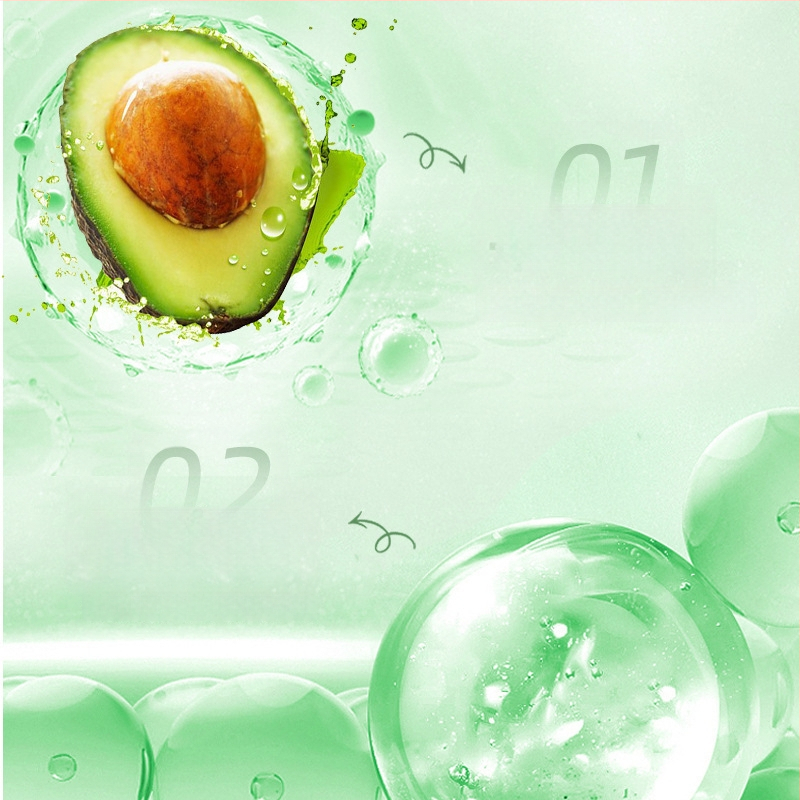 YINBA avokado burbulas kaukė – peel-off, juodųjų inkštirų šalinimas ir gilus valymas, tinka visiems odos tipams, galiojimo laikas 60 mėnesių