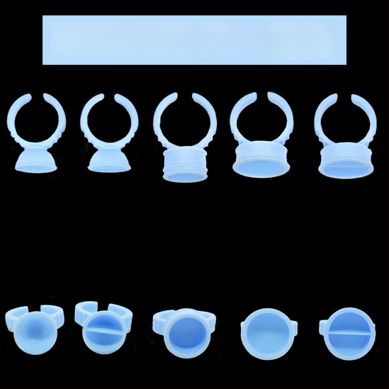 Tatuiruočių pigmentų puodelio žiedas – antakių įrašų ir lūpų tatuiravimui; tatuiruočių įrankiai ir reikmenys; blakstienų klijų padėklas; universalus naudojimas; grynas turinys apie 50–70 g