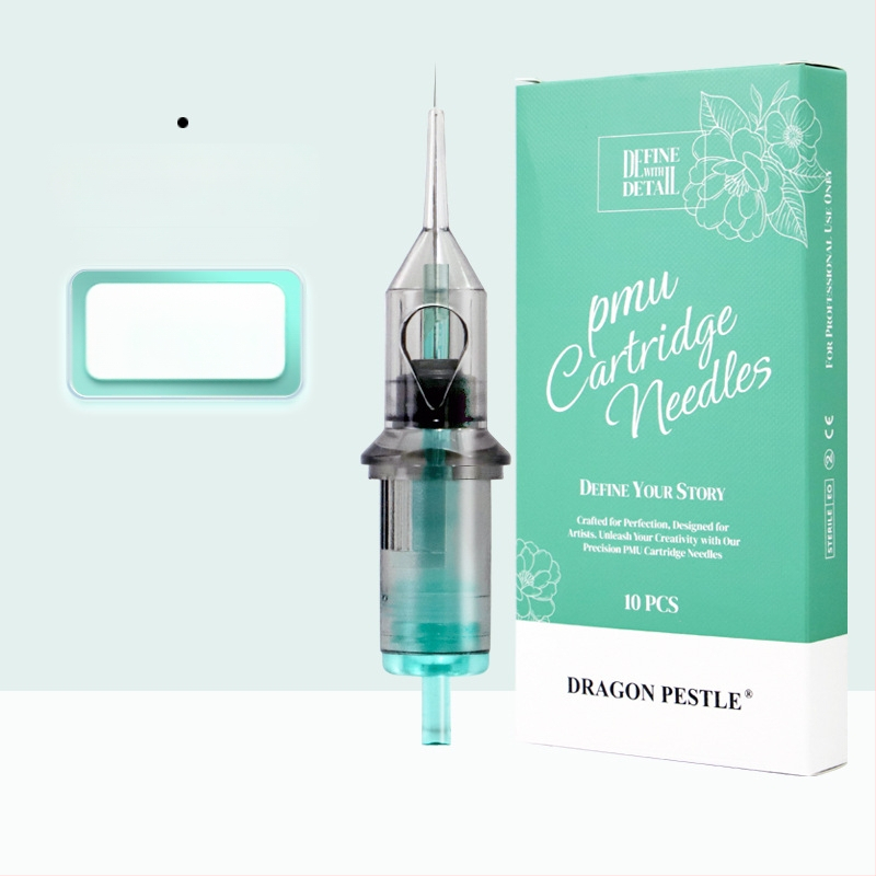 Vienkartinė All-in-One PMU adata skirta antakių, lūpų ir akių kontūro tatuiravimui