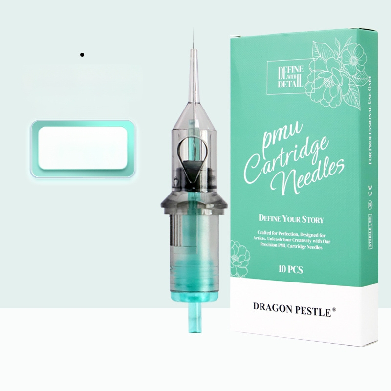 Vienkartinė All-in-One PMU adata skirta antakių, lūpų ir akių kontūro tatuiravimui