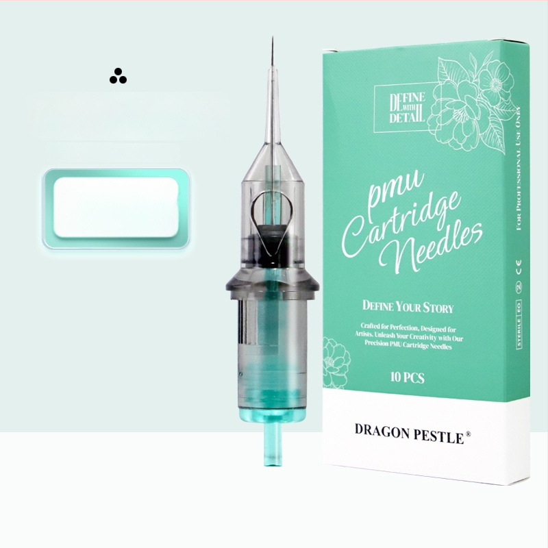 Vienkartinė All-in-One PMU adata skirta antakių, lūpų ir akių kontūro tatuiravimui