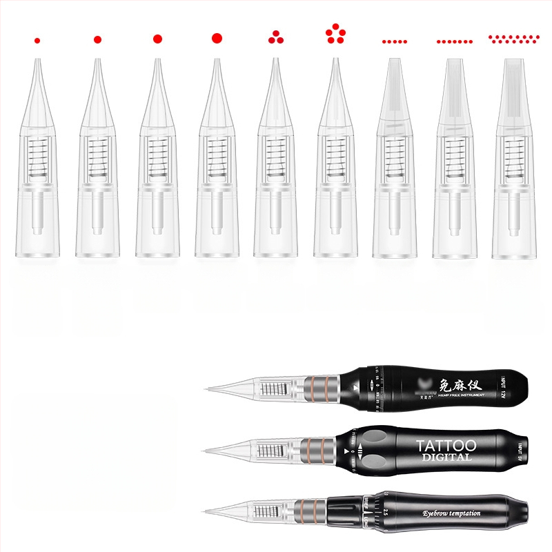 Tatuiravimo adata mikroblading įrankiui, universalus suderinamumas, grynasis svoris 20 g, pakuotėje 100 vnt., licencijuotas privatinis prekės ženklas