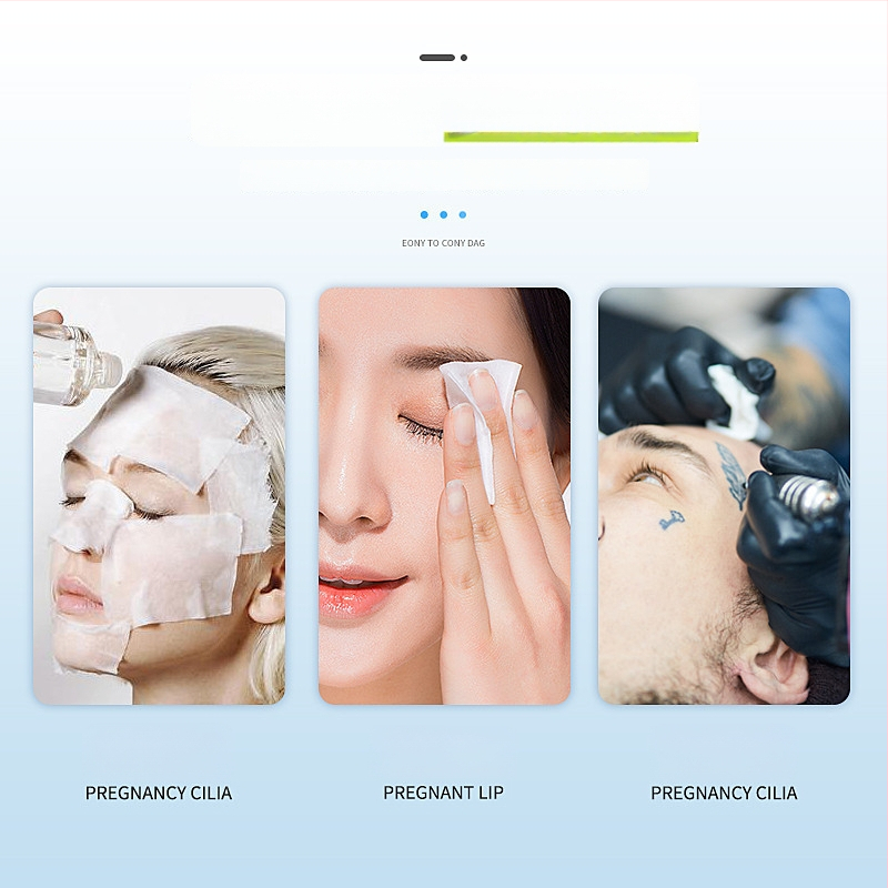 Indy stori medvilniniai diskai makiažo valymui – be pūkų, skirti veidui, privatinei ženklo žymėjimui