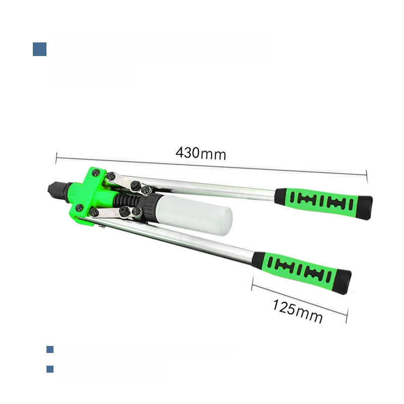 Rokas nity pistole mehāniskajiem stiprinājumiem, rūpnieciskās klases titāna sakausējums, spēka taupīšana