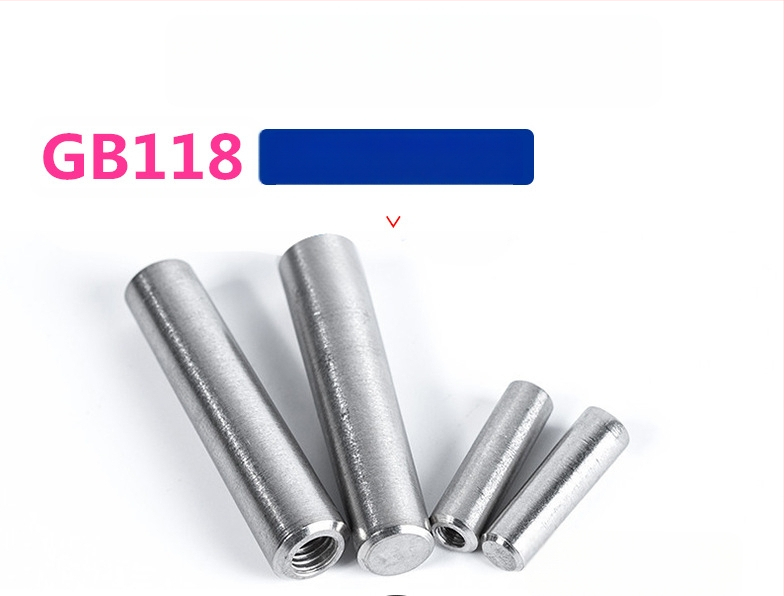 Koonusnõel sisemise lõtmega, suhe 1:50, 304 roostevabast terasest A2-70, GB118, DIN7978-A