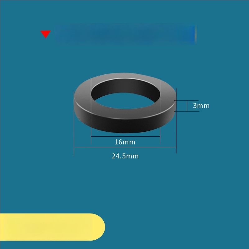 Sandarinimo žiedas vandens įvado ir dušo žarnos prijungimui — silikoninis ir nitrilinis gumos sandariklis, Water in Heaven, šiuolaikinis minimalistinis stilius