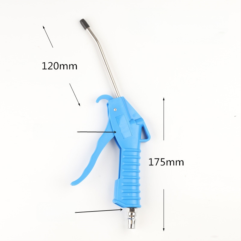 Sanyu AR-10 pneumatinė dulkių pūtimo pistoleto, aukšto slėgio dulkių šalinimui, plastiko-plieno stūmoklis, 0,15 kg