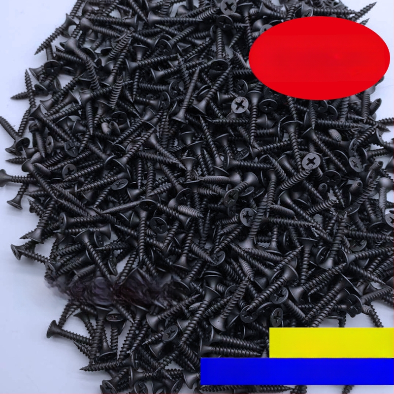 Snowteng pašurbjošas skrūves ģipsja plāksnei, iegriezta galva, fosfātēts pārklājums, 1022 oglekļa tērauds, GB14210