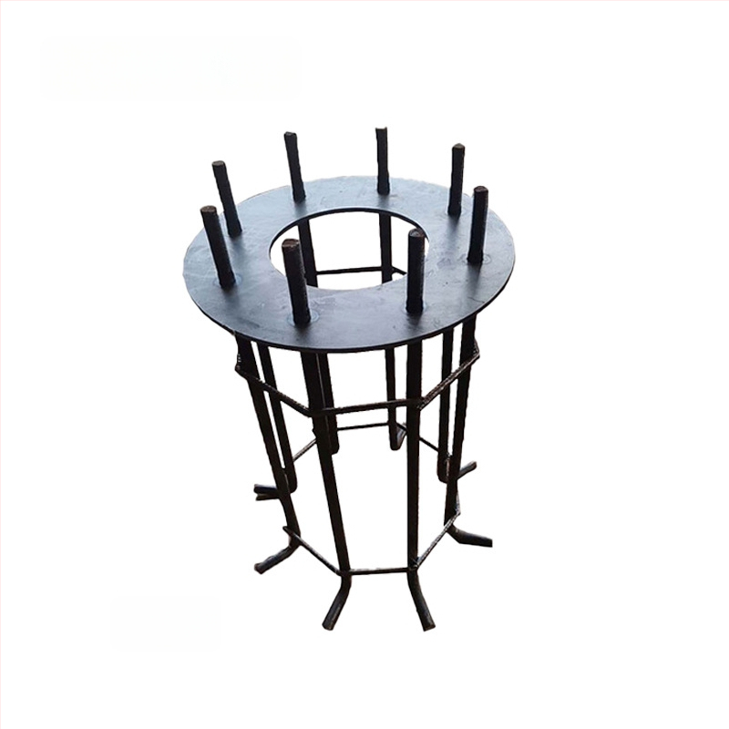 Ankurpoldid teraskonstruktsioonidele – sisseehitatud komponendid, GB799, süsinikterasest Q235, pinnatöötlus: tõeline värv