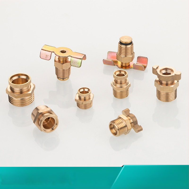 Vario drenažo vožtuvas oro kompresoriui, rankinis valdymas, vienakryptė srautas, vandens nutekėjimas