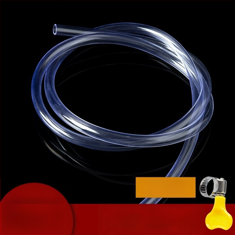 Pamata šildymo vamzdelis su oro išleidimo vožtuvu ir drenažo žarna